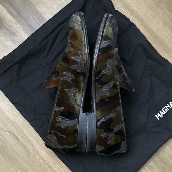[Magnanni] The Clara Camo Velvet Loafer 38 + Dustbag - Picture 5 of 11